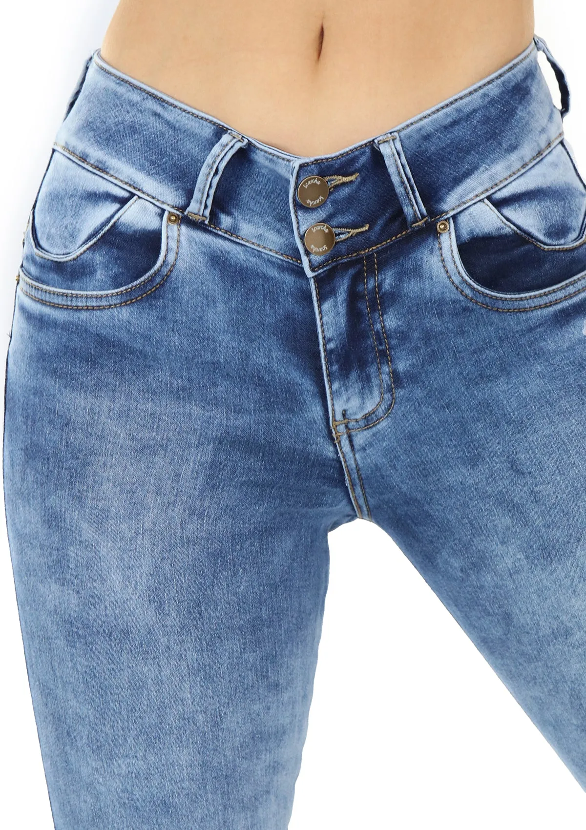 1836 Skinny Jean Woman (Long) by Scarcha