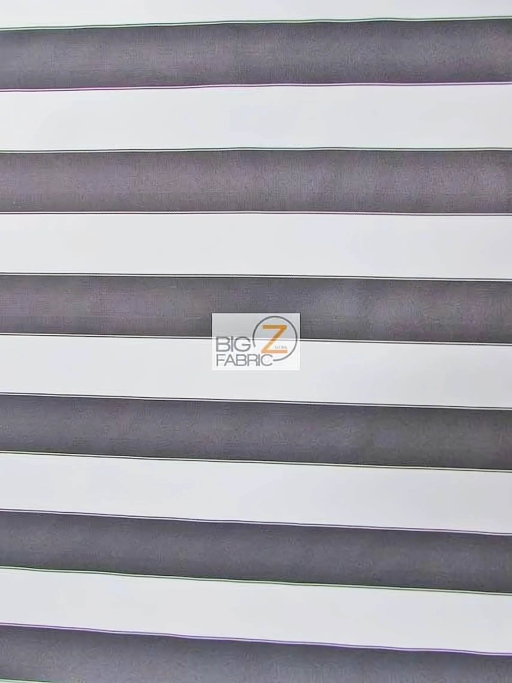 2 Tone Stripe Deck Canvas Outdoor Waterproof Fabric / Black/White / Sold By The Yard Closeout!!!