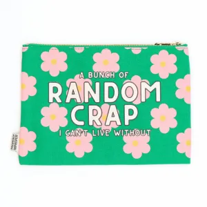 A Bunch Of Random Crap I Cant Live Without - Canvas Pouch