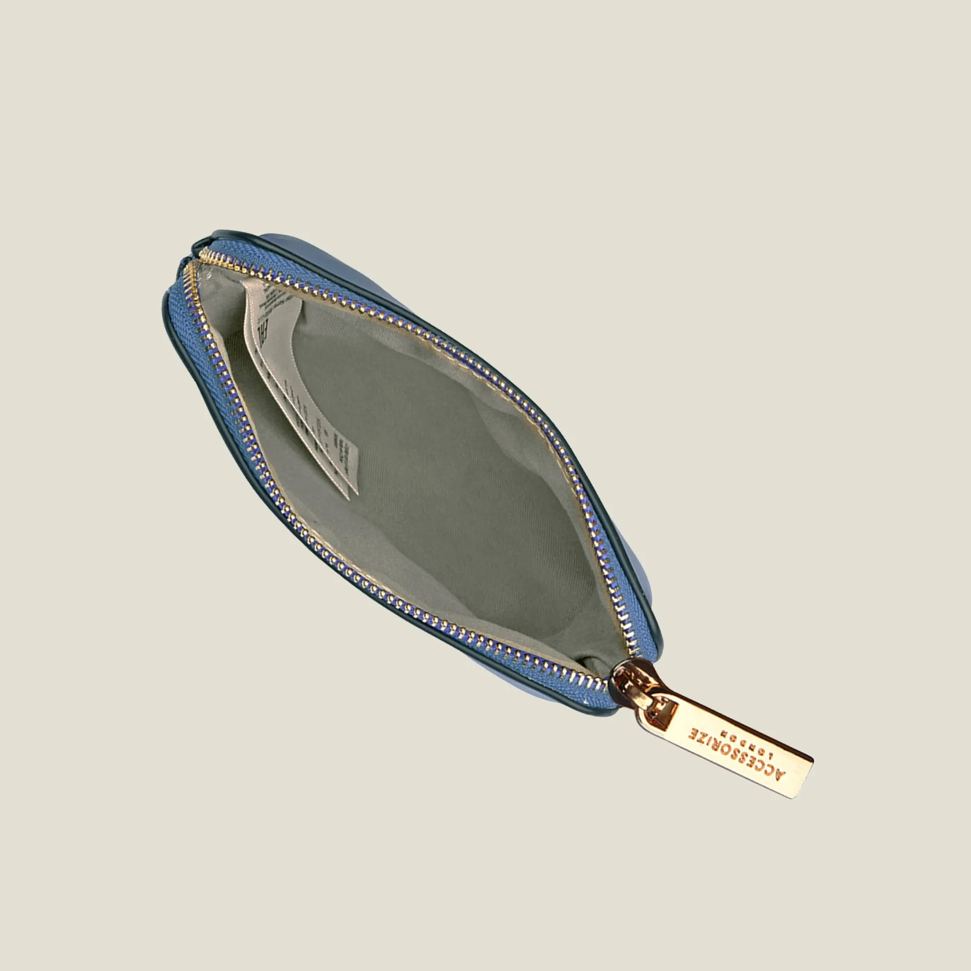 Accessorize London Women's Classic Coin Purse- Blue