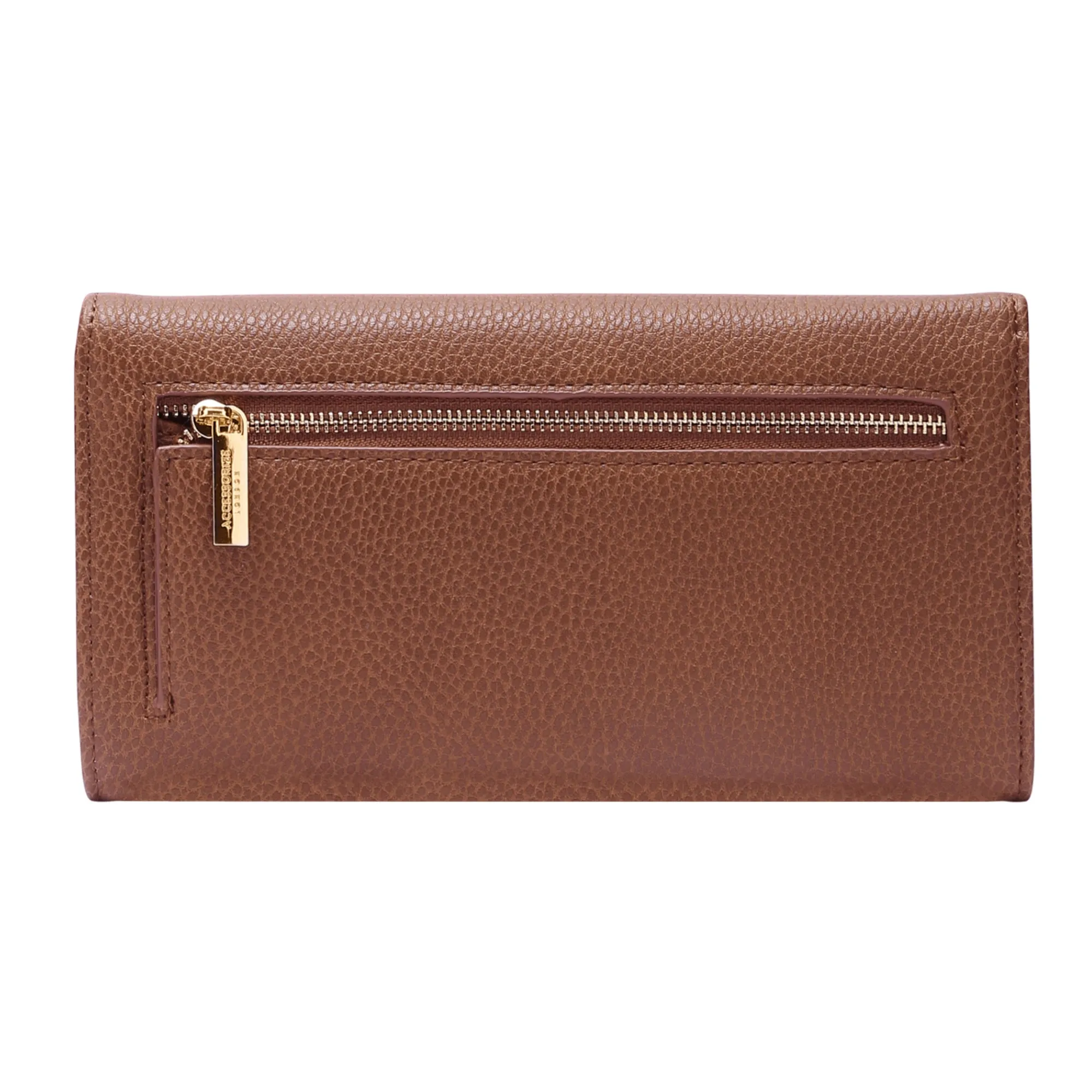 Accessorize London Women's Tan Multi Compartment Large Wallet