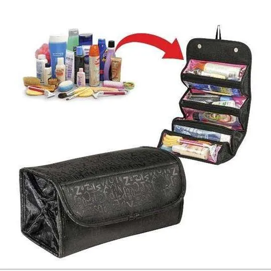 Accordion Style Makeup Bag