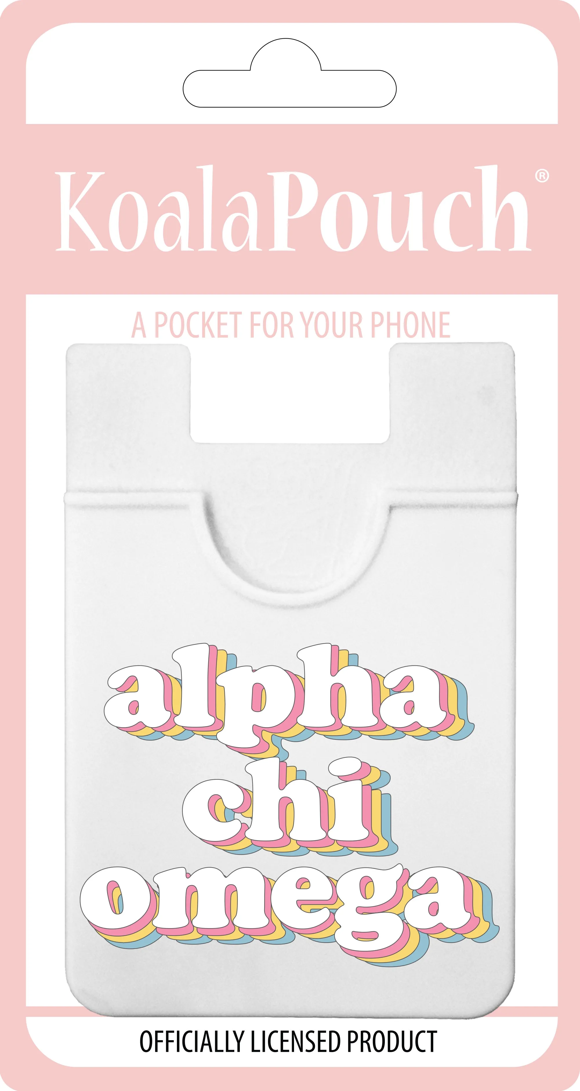 Alpha Chi Omega Retro Koala Pouch