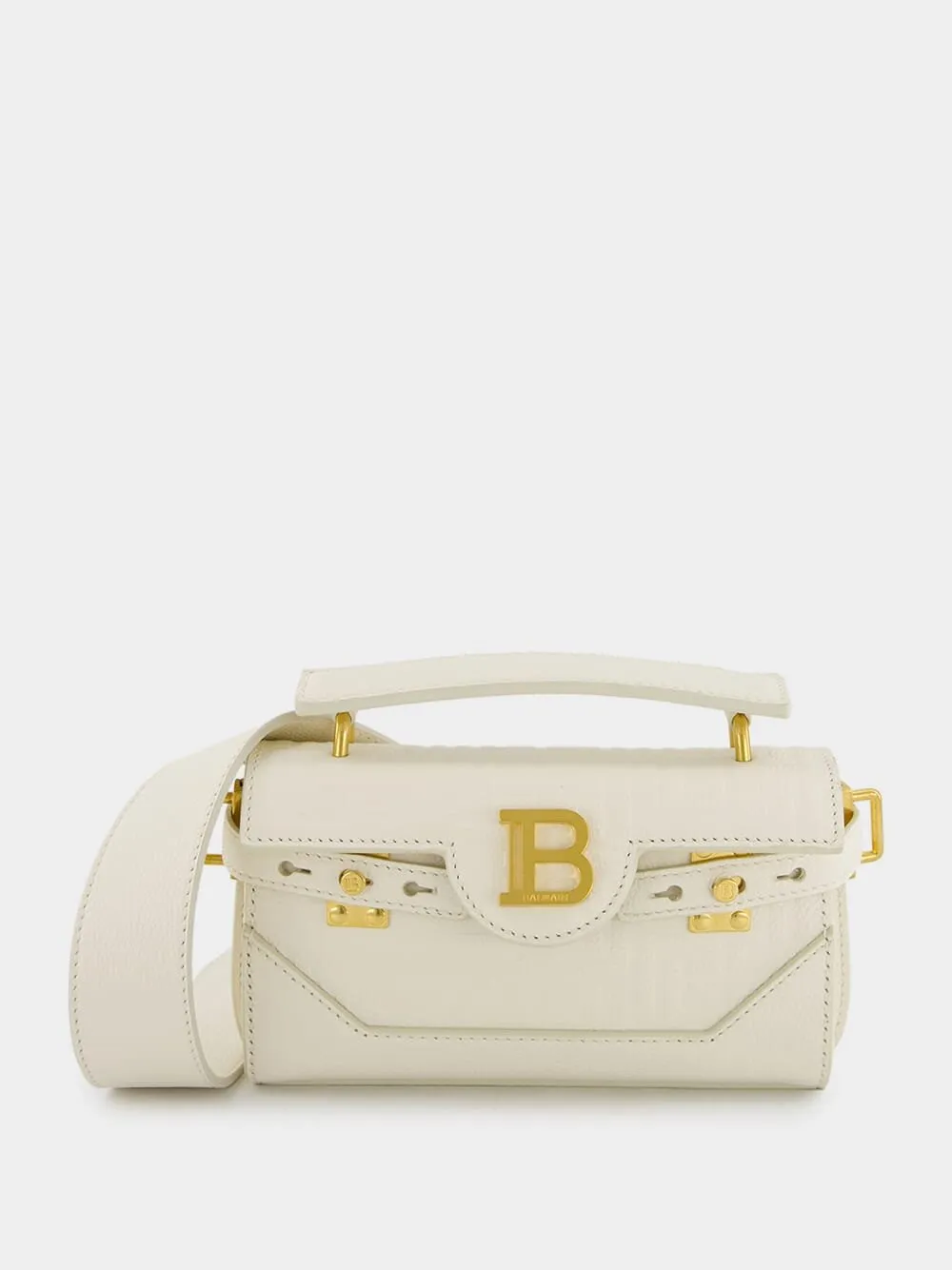 B-Buzz 19 Monogram Leather Bag