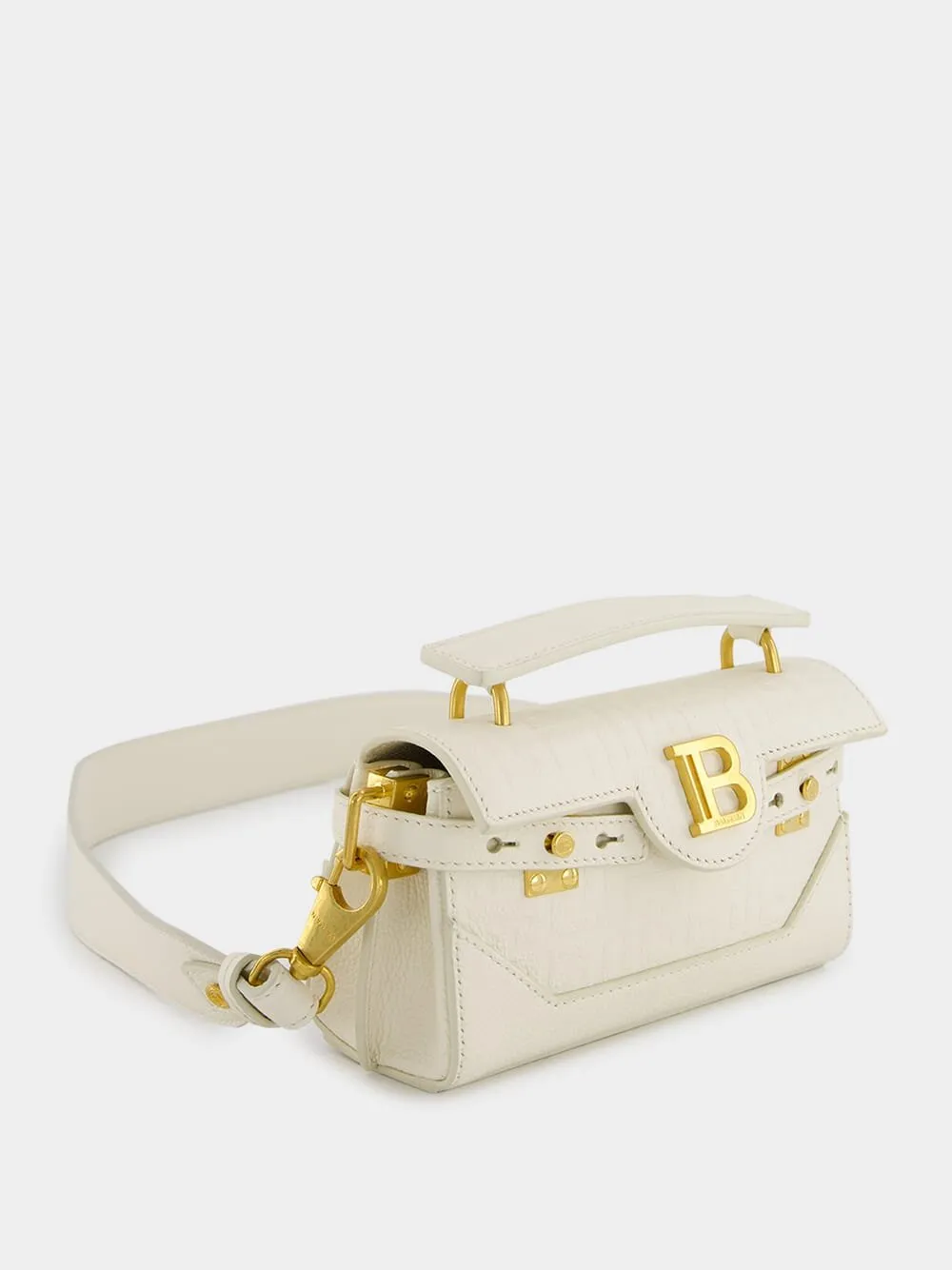 B-Buzz 19 Monogram Leather Bag