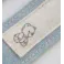 Baby-O Stitched Linen Pacifier Clips-Boys