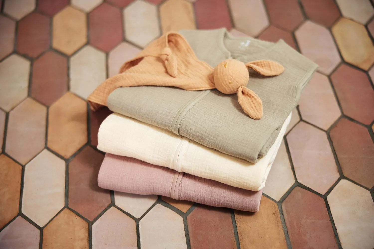 Baby Sleeping Bag Muslin 110cm Olive Green
