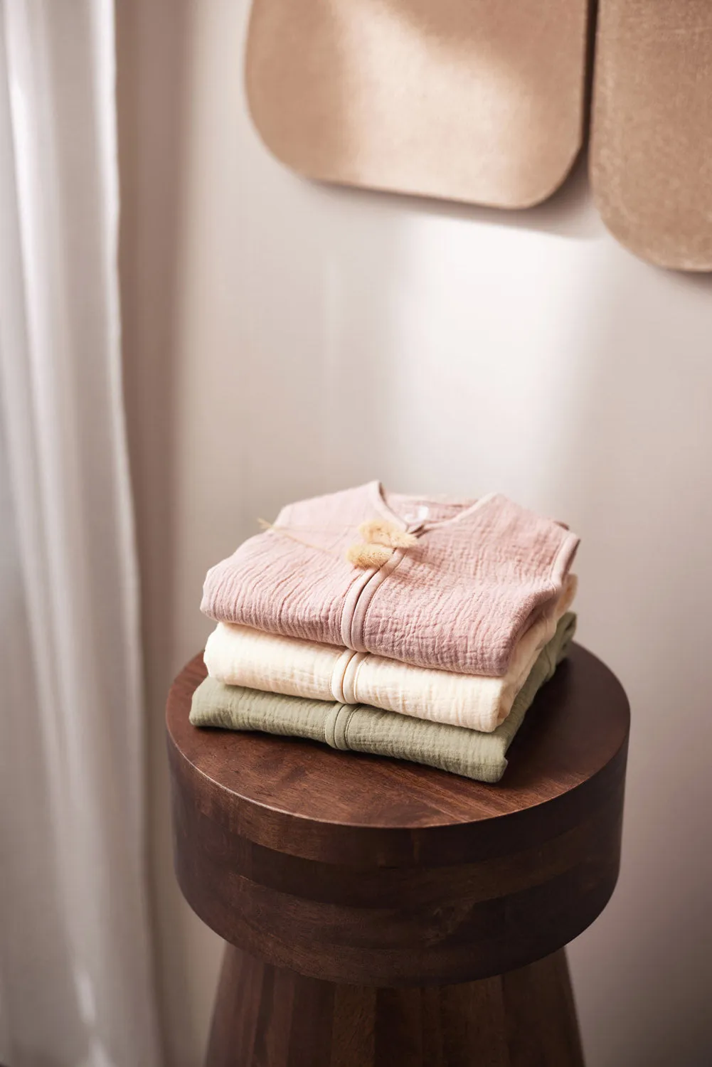 Baby Sleeping Bag Muslin 110cm Wild Rose