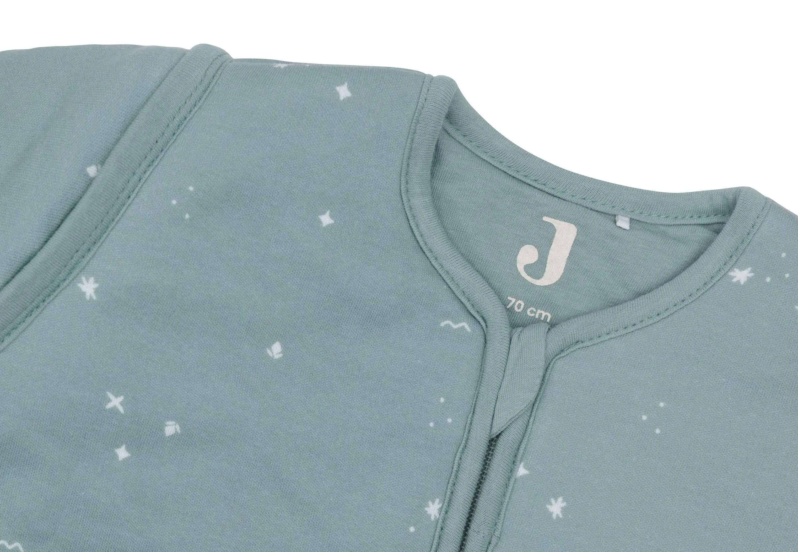 Baby Sleeping Bag with Removable Sleeves 70cm Twinkling - Sea Green