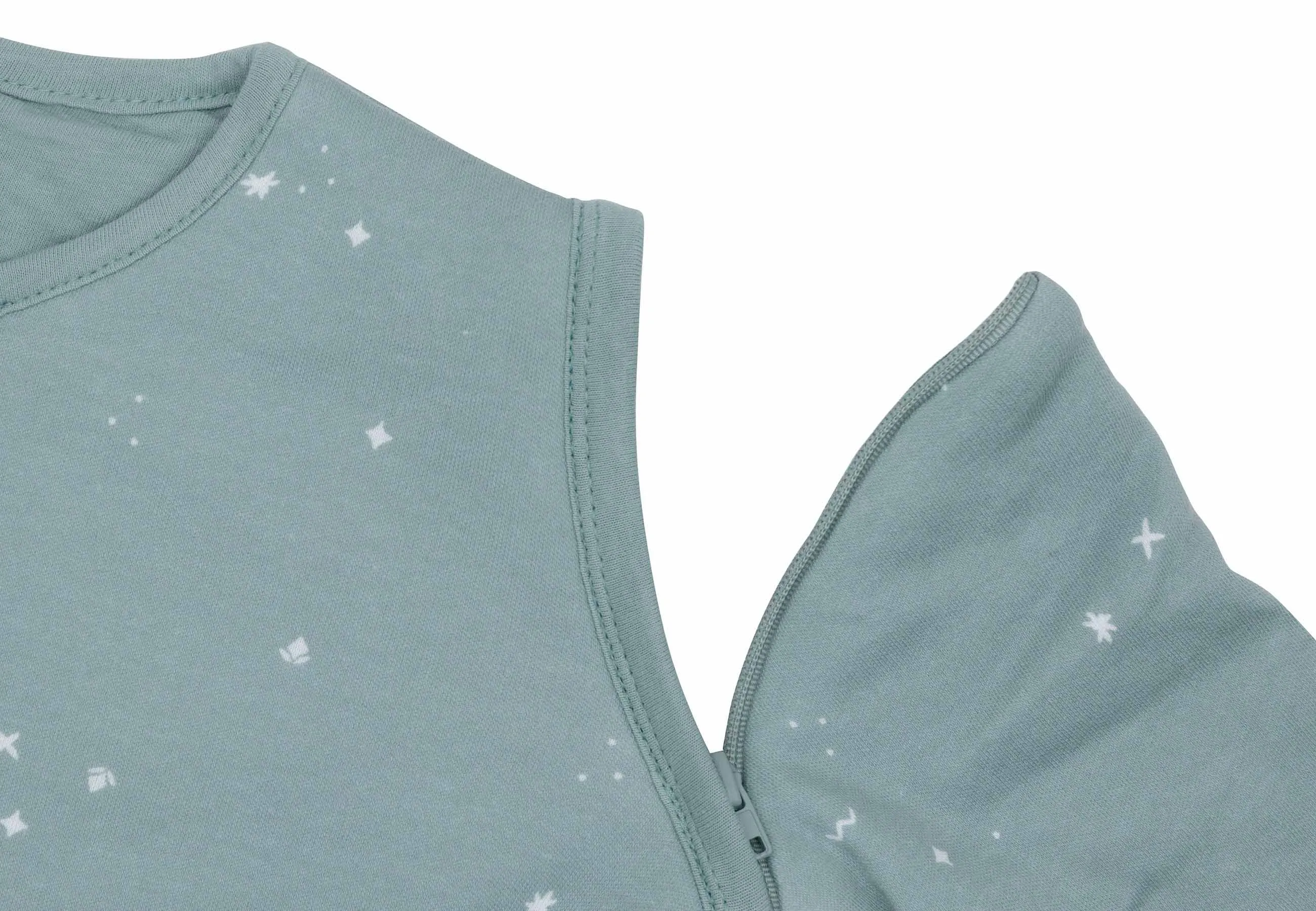 Baby Sleeping Bag with Removable Sleeves 70cm Twinkling - Sea Green