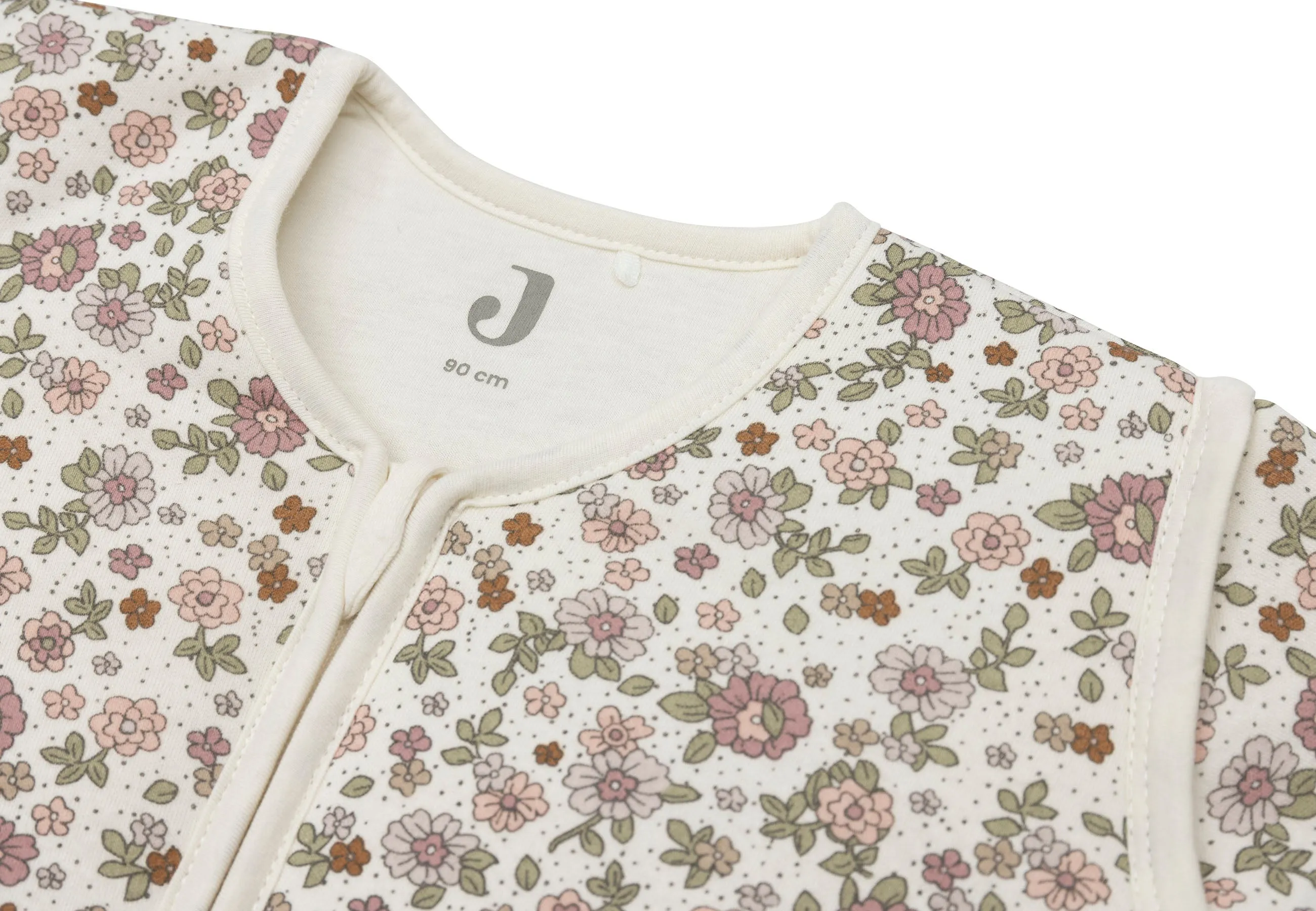 Baby Sleeping Bag with Removable Sleeves 90cm Retro Flowers