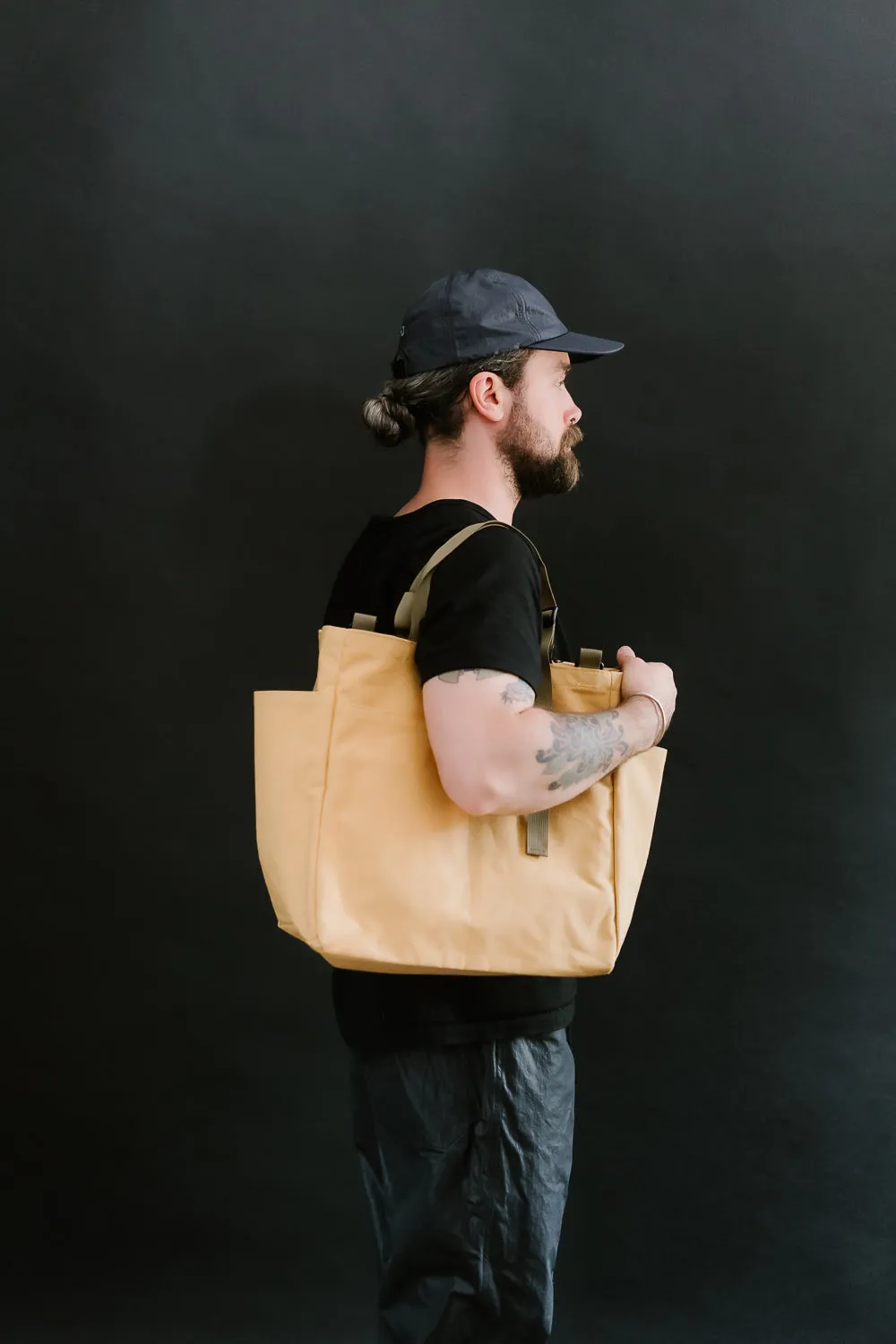 BIP021SUN - "Bags in Progress" Carry-all Beach Bag - Suntan