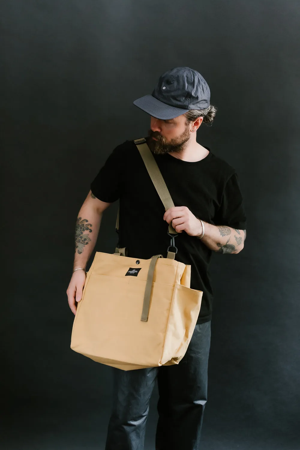BIP021SUN - "Bags in Progress" Carry-all Beach Bag - Suntan