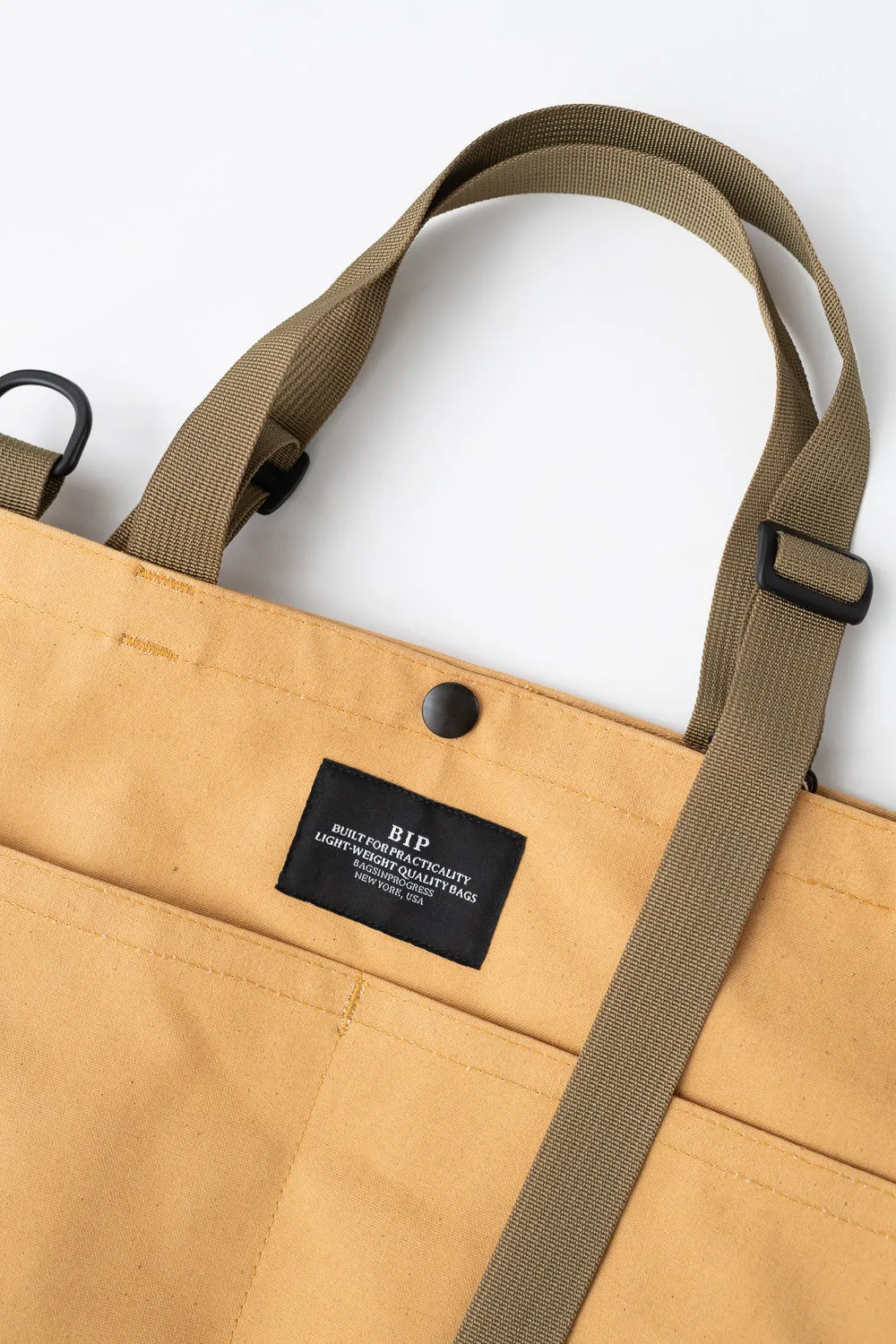 BIP021SUN - "Bags in Progress" Carry-all Beach Bag - Suntan