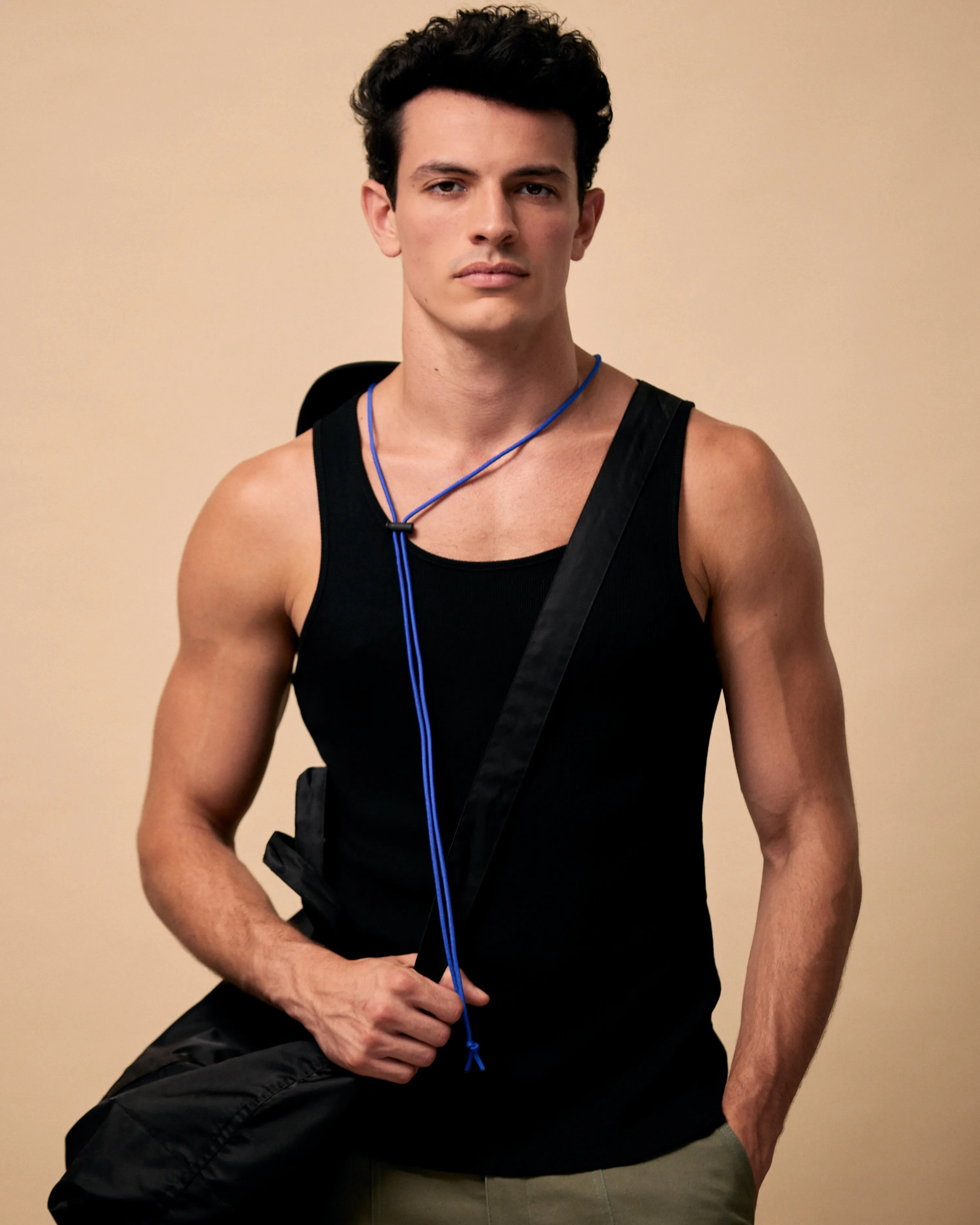 Black Nylon Tote