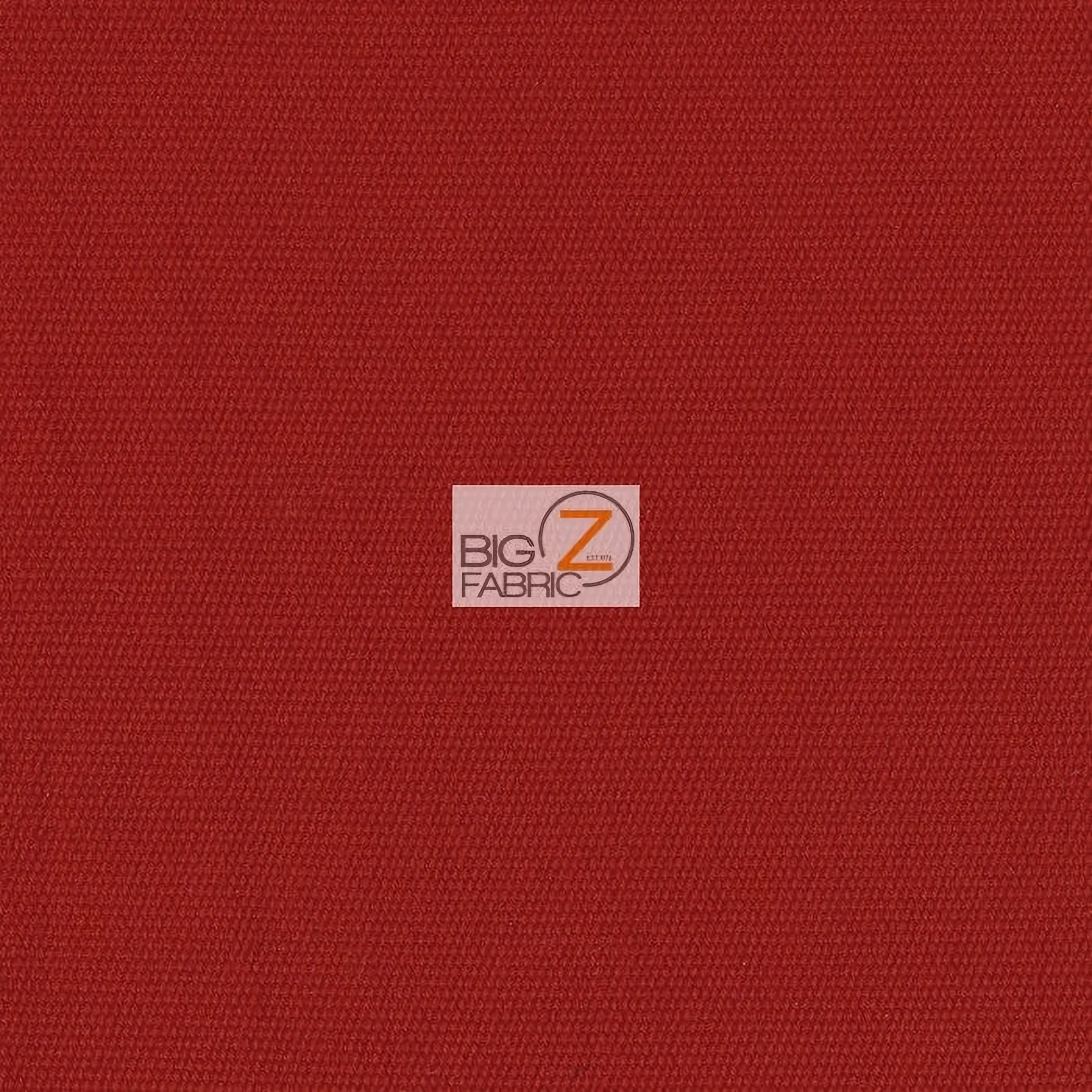 Canvas Solution Dyed Acrylic Waterproof Outdoor Fabric / Red / Sold By The Yard