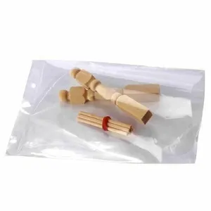 Clear Flat Poly Plastic Bags 4 x 7 x 1 mil