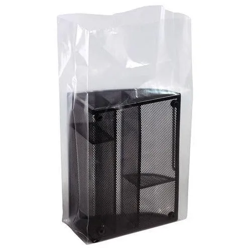 Clear Gusseted Bags on a Roll 51 x 49 x 97 x 3 mil