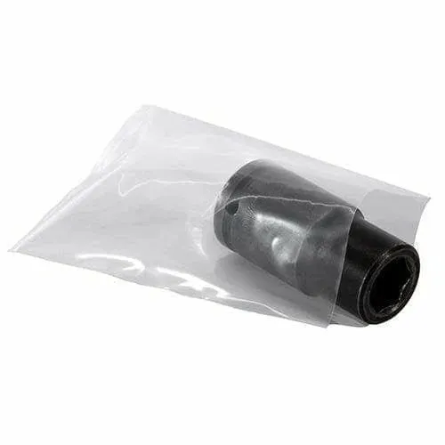 Clear Polyethylene Poly Bags. 16 x 30 x 6 mil