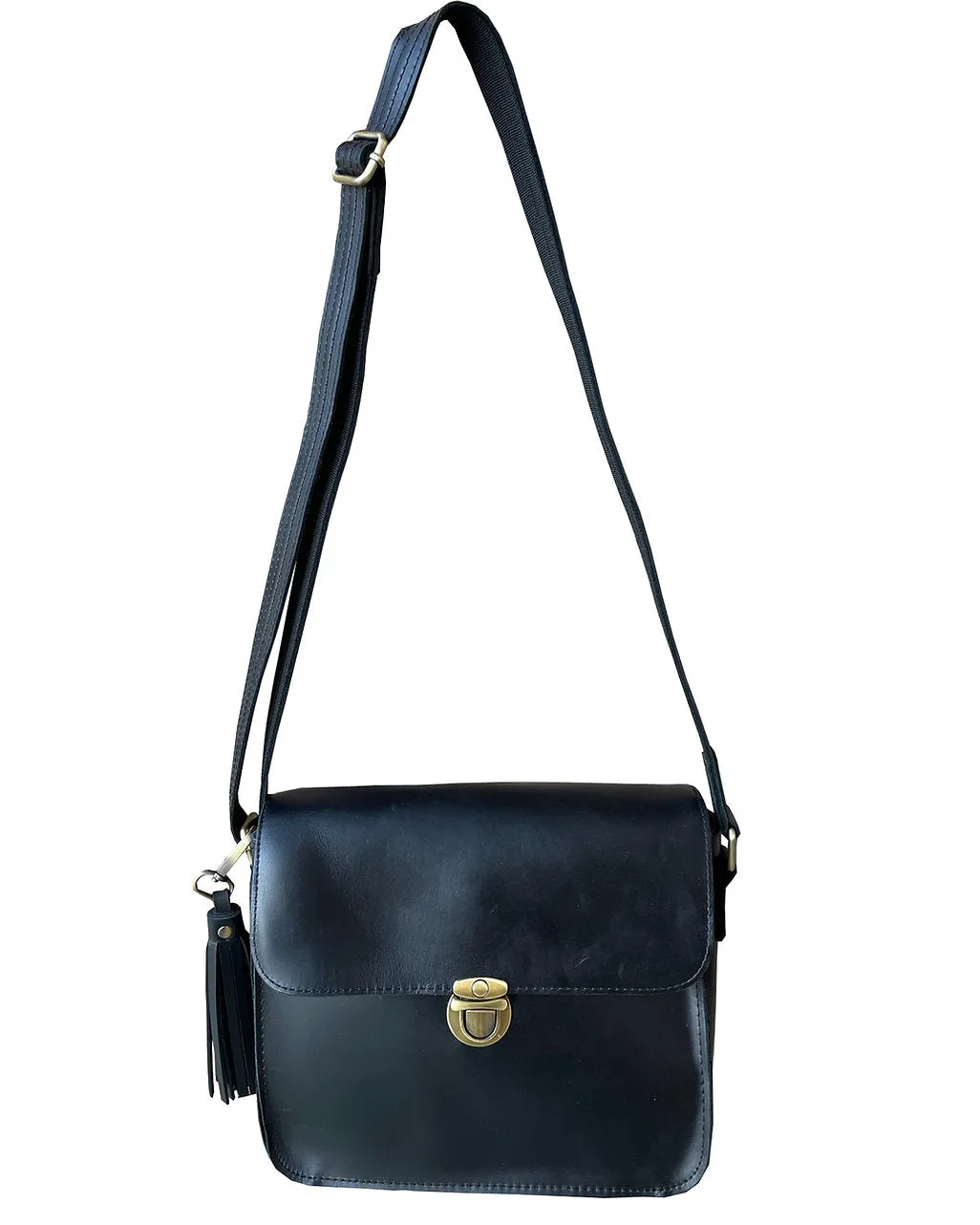 Cute Leather Lockable Crossbody Purse