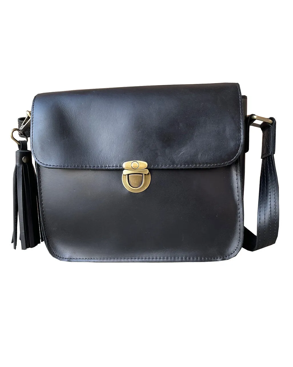 Cute Leather Lockable Crossbody Purse