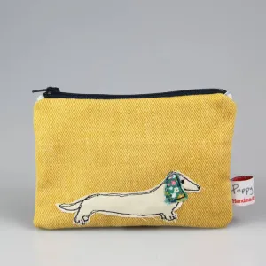Dachshund Embroidered Coin Purse