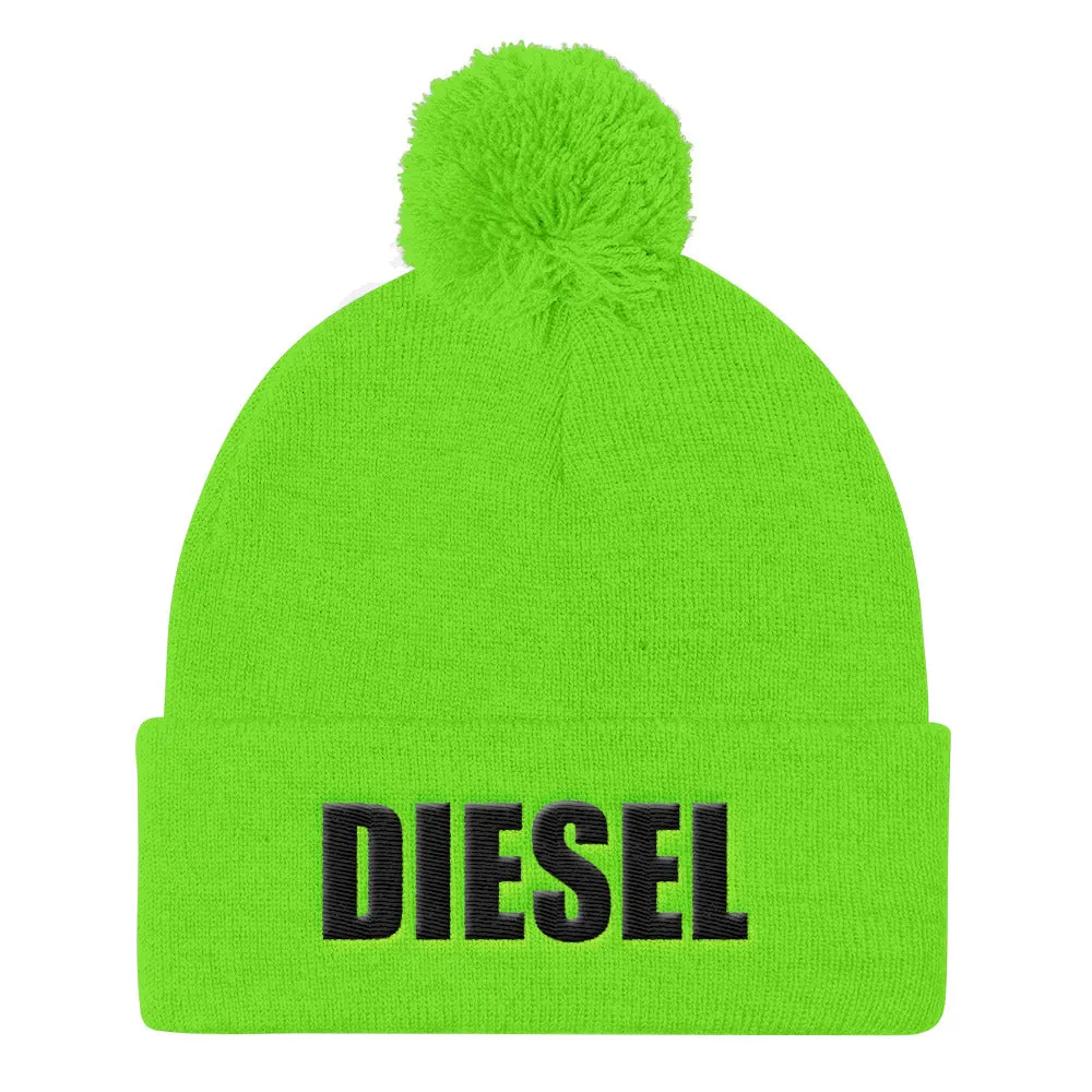 DIESEL Pom Pom Knit Cap
