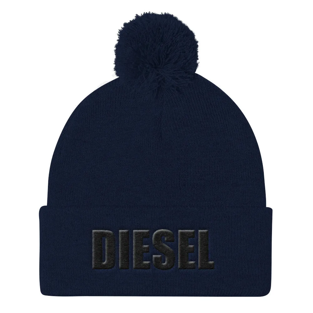 DIESEL Pom Pom Knit Cap