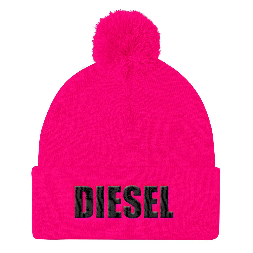 DIESEL Pom Pom Knit Cap