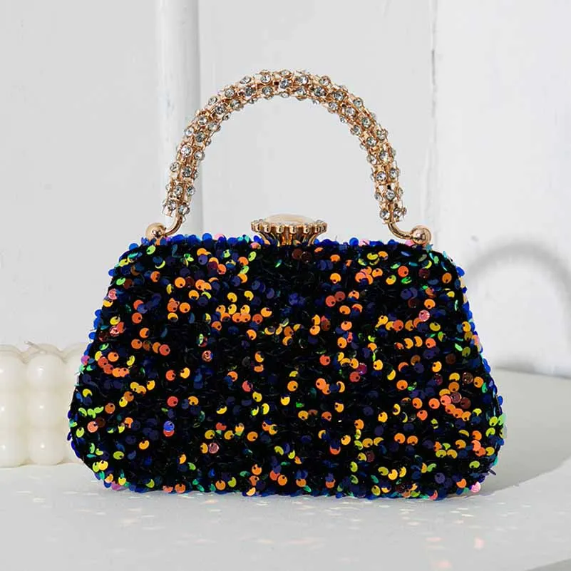 Evening Bag Sequin Purses Party Clutch Handbag