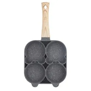 Fried Egg Pan Fried Egg Mold Four Hole Fried Egg Artifact Non-stick Pancake Pan Pan Pancake Machine Home Breakfast