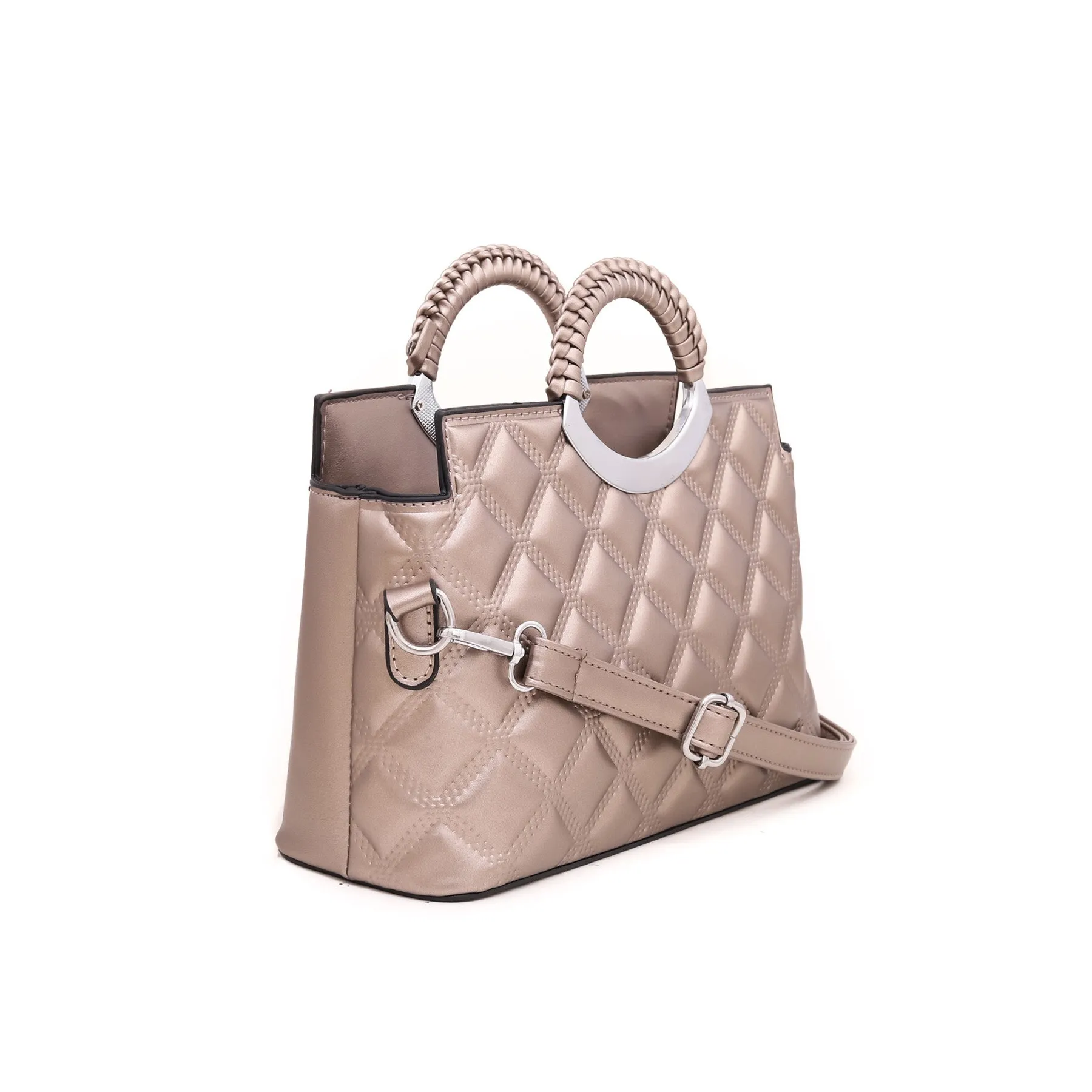 Grey Formal Hand Bag P35899