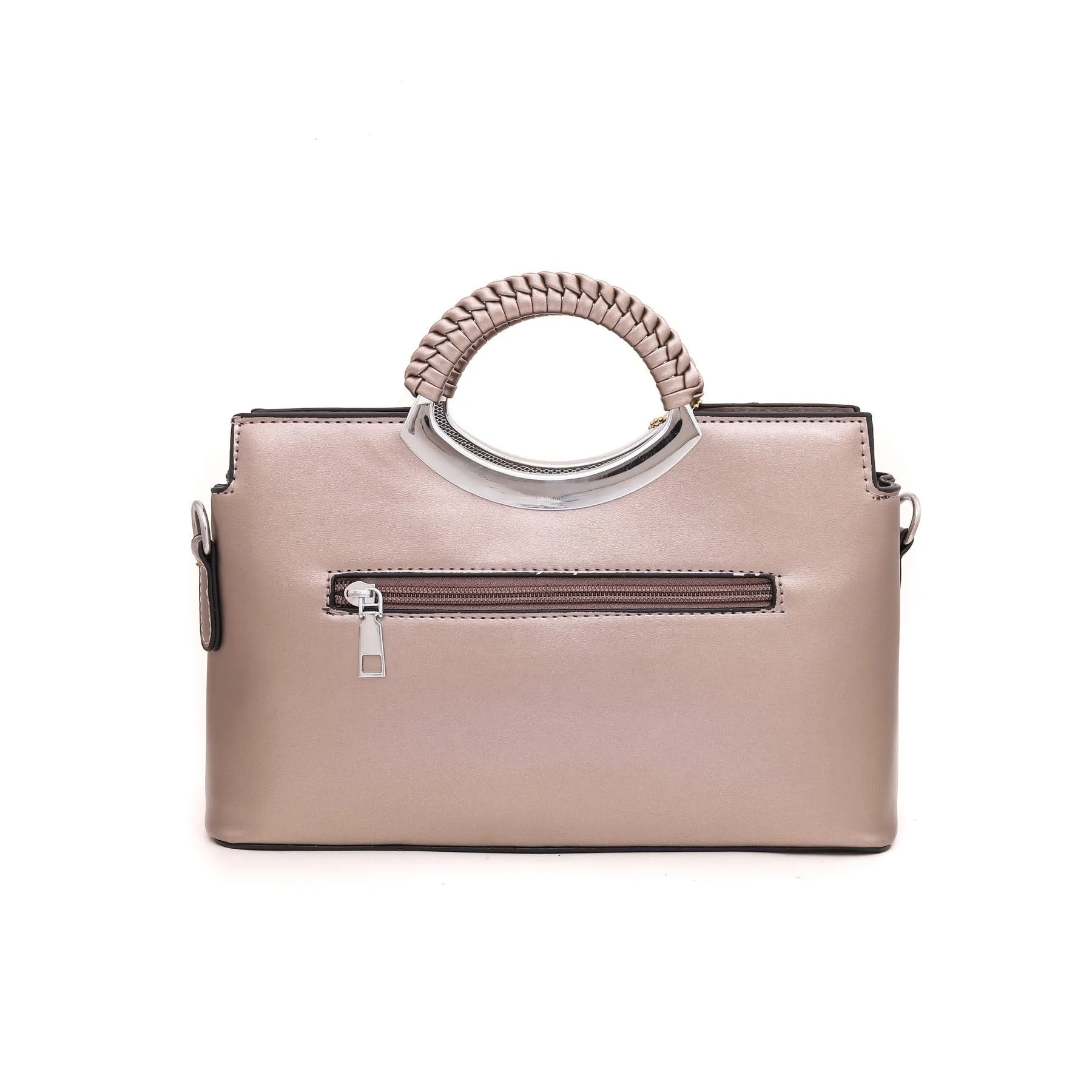 Grey Formal Hand Bag P35899