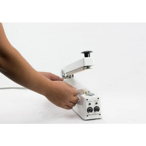 Hand Operated 2mm Impulse Heat Sealer with Magnetic Hold  for 16" Wide Bags and Tubing
