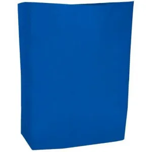 HDPE Blend Colored Merchandise Shopping Bags - 8.5" x 11" - (Dark Blue)