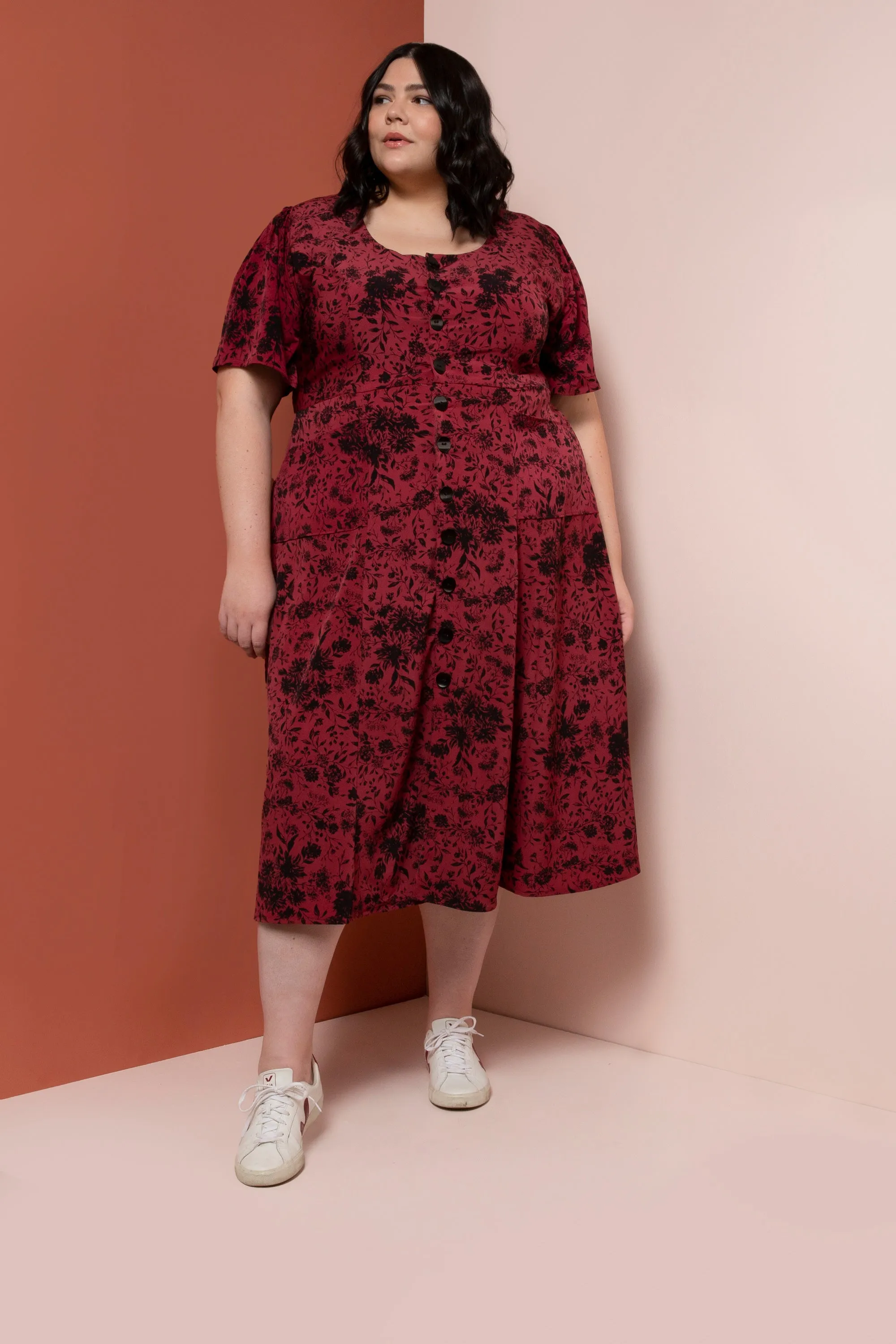 Hughes Dress Sewing Pattern by Friday Pattern Company