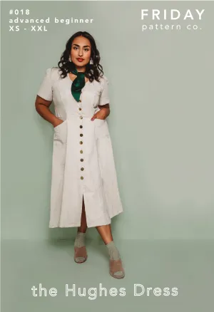 Hughes Dress Sewing Pattern by Friday Pattern Company