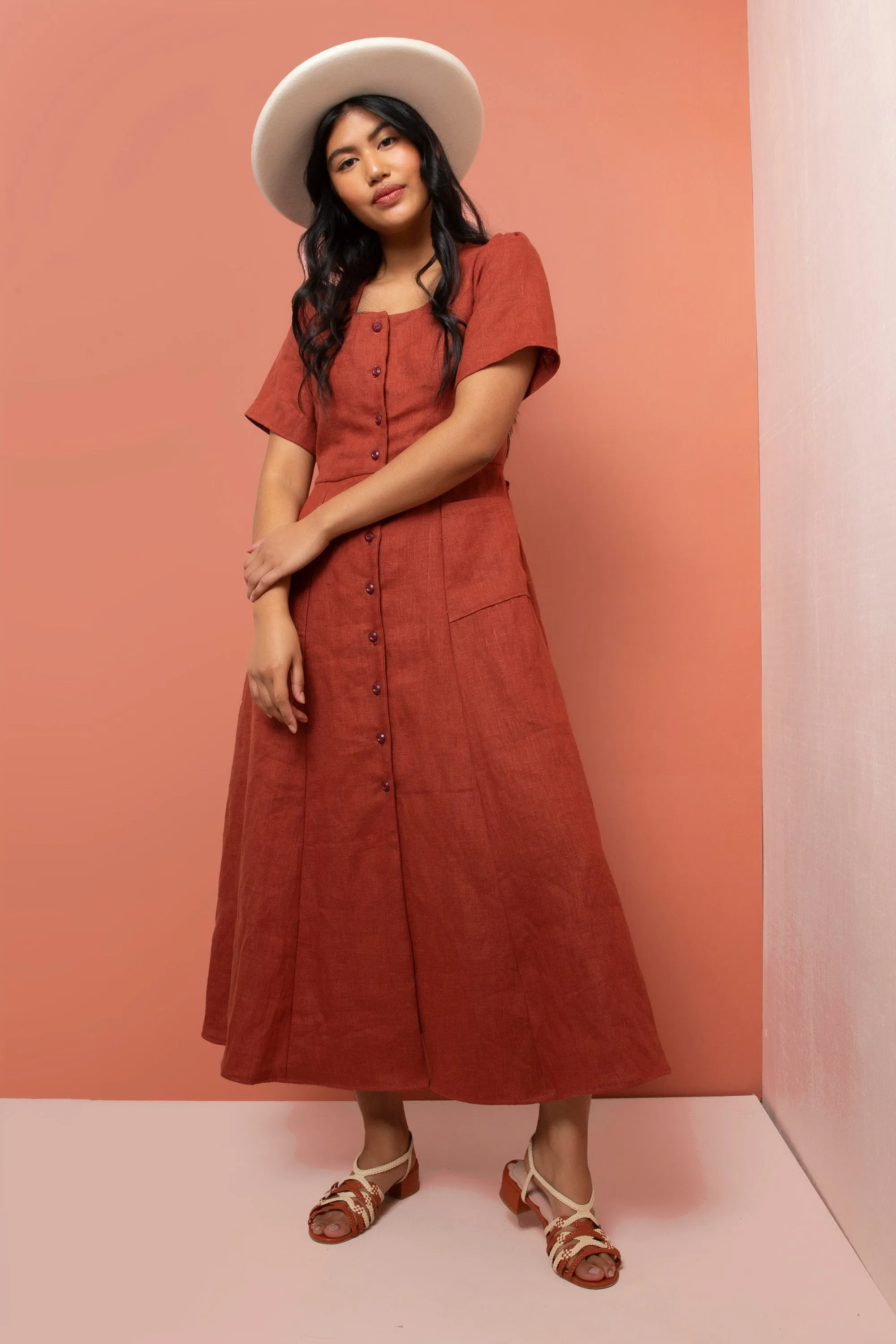 Hughes Dress Sewing Pattern by Friday Pattern Company