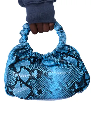HVISK Jolly Rush Snake Bag in Blue