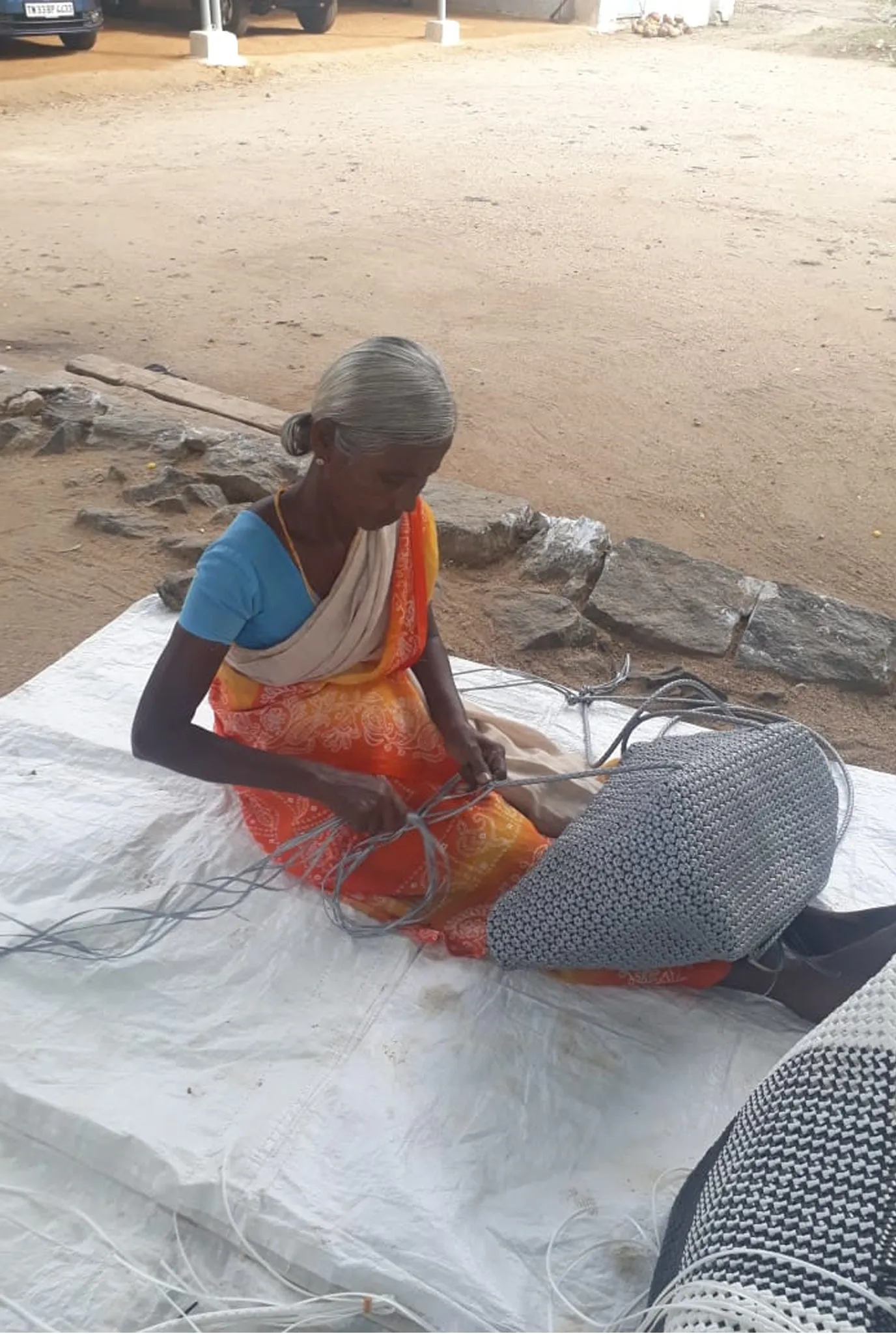 KARAIKUDI BASKET BAG