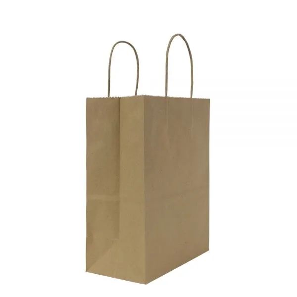 Karat Balboa Paper Shopping Bags (Small), Kraft - 250 pcs