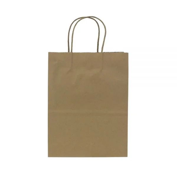 Karat Balboa Paper Shopping Bags (Small), Kraft - 250 pcs