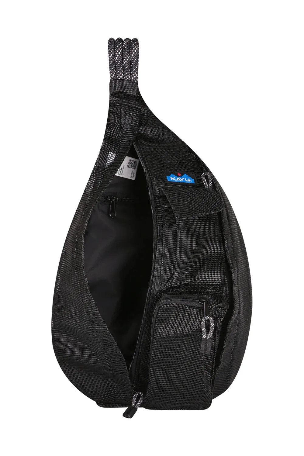 KAVU Beach Rope Bag in Black