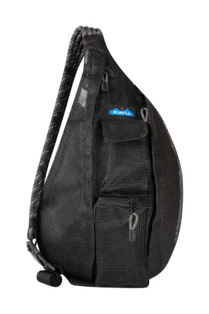 KAVU Beach Rope Bag in Black