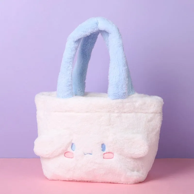 Kawaii Plush Tote Bag