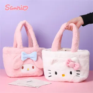Kawaii Plush Tote Bag