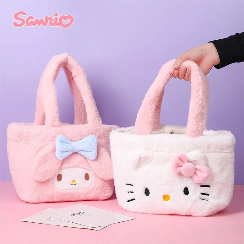 Kawaii Plush Tote Bag