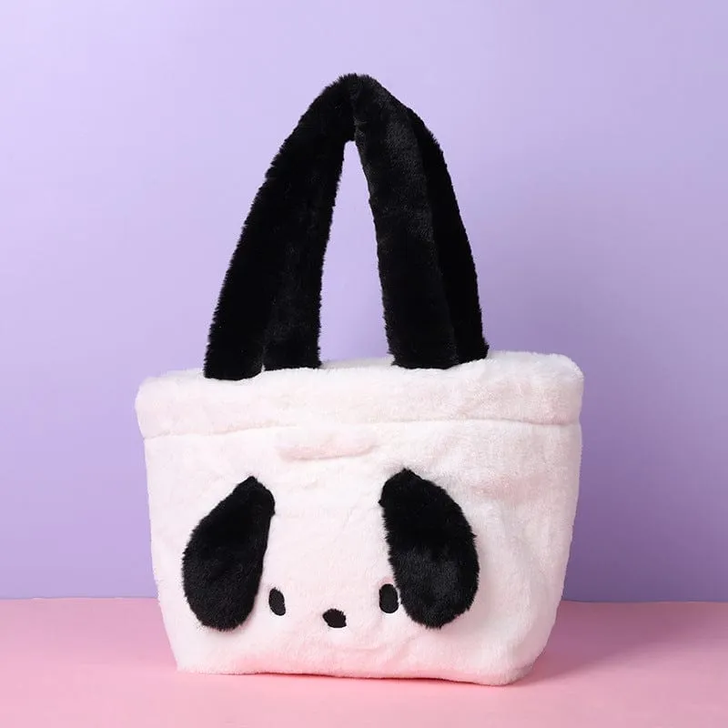 Kawaii Plush Tote Bag