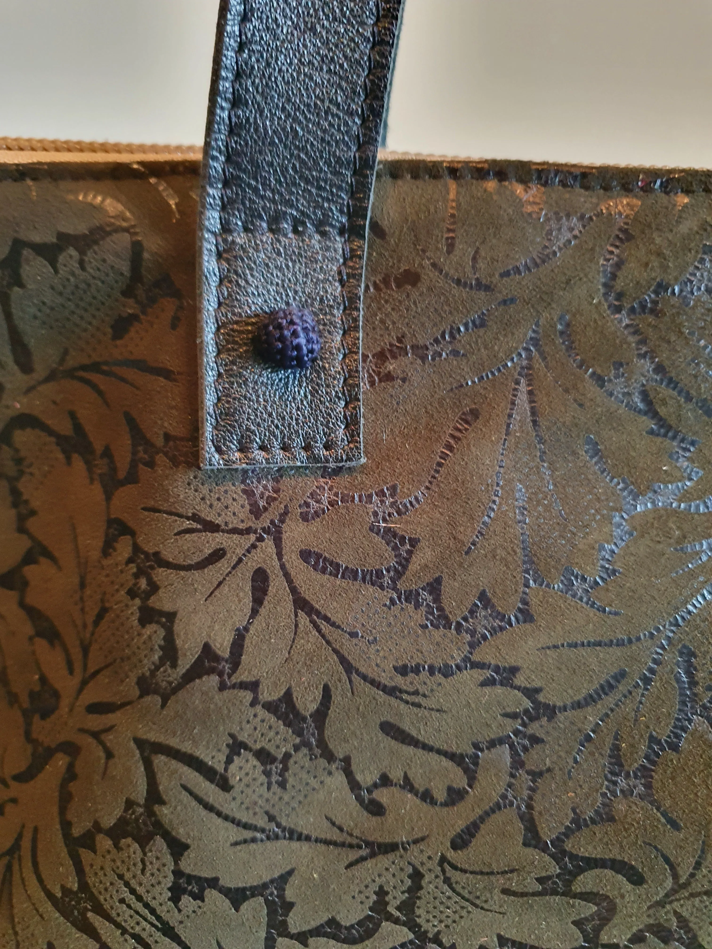 leather &fabric bags TONIA