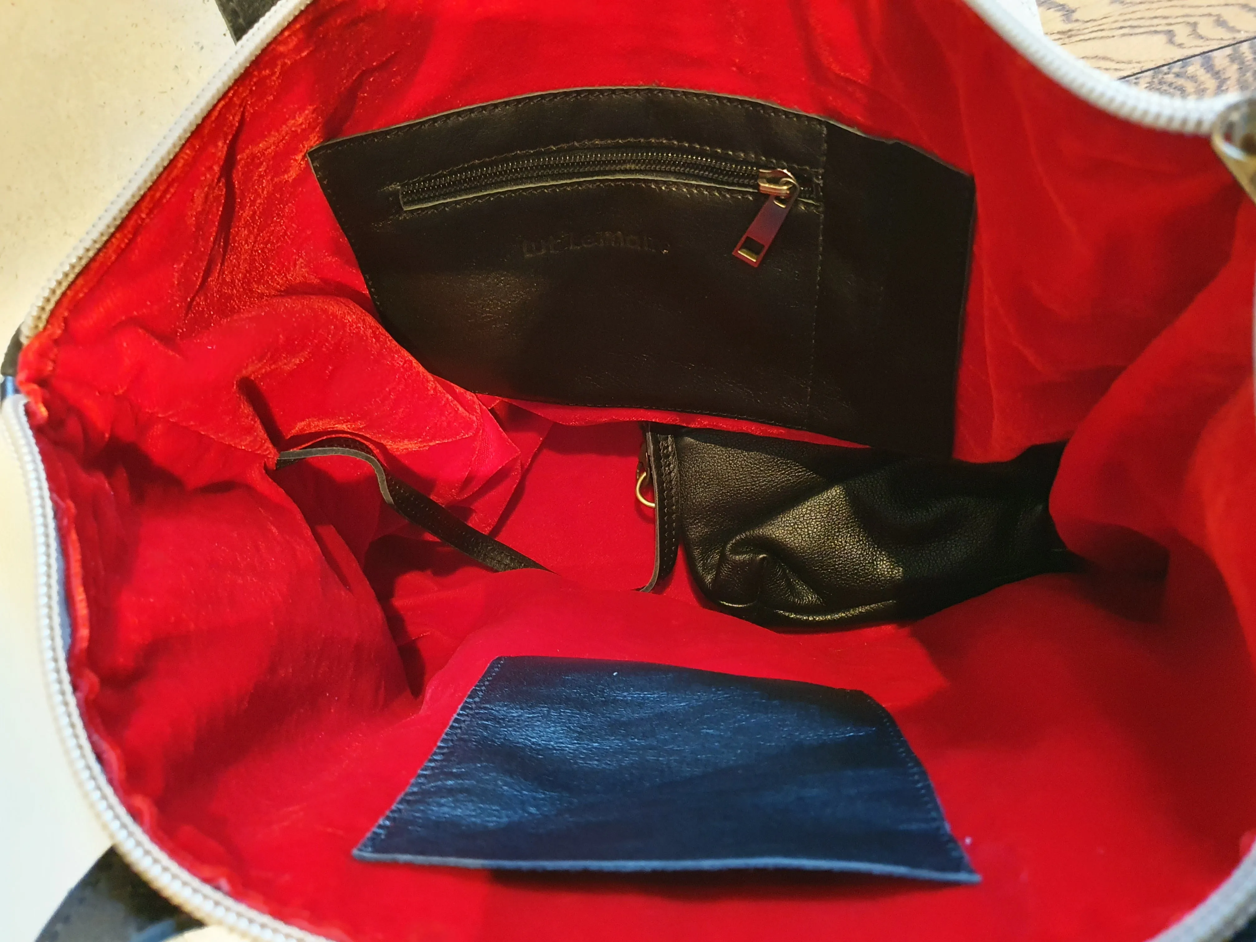 leather &fabric bags TONIA